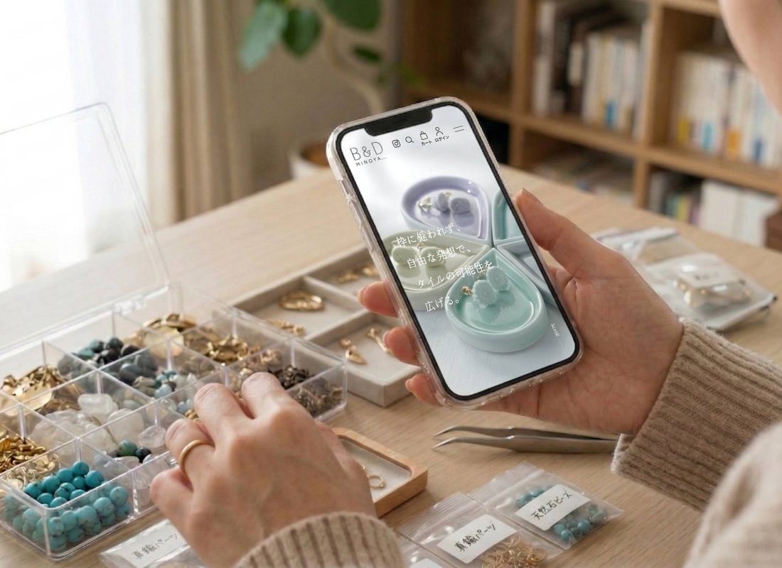 B&D minoyaki ECサイト制作